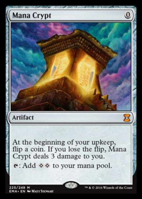MTG English Mana Crypt NM Normal Eternal Masters - Image 1 of 1