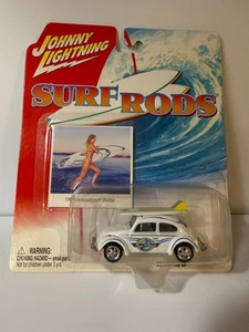 Johnny Lightning Surf Rods 1966 Volkswagen Beetle Newport Rebels J11 - Picture 1 of 1