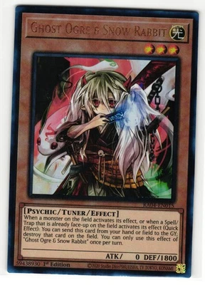 Ghost Ogre & Snow Rabbit Prismatic Ult Rare | RA04-EN015 | English Yu-Gi-Oh Card - Image 1 of 2