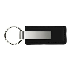 Black Leather Keychain Blank - AUGD0086 - Picture 1 of 2
