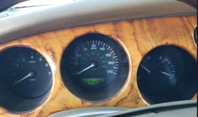 1998-1999 XJ8 OE Speedometer Gauge Cluster 135K Miles Jaguar - Image 1 of 4