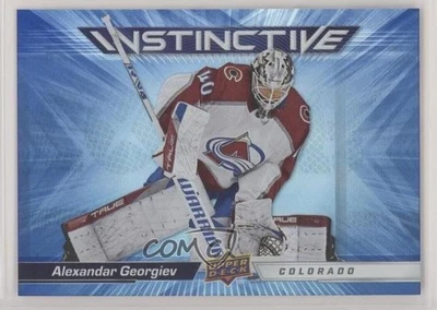 2023-24 Upper Deck Series 2 Instinctive Alexandar Georgiev #IN-9 - Image 1 of 2