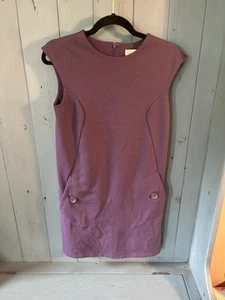 MICHAEL KORS Sleeveless Purple Sheath Dress | Women’s Size Small - Picture 1 of 11