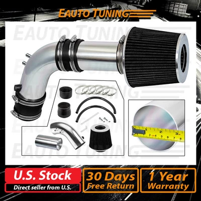 Kit de admisión de aire Ram corta + filtro NEGRO para 03-06 Acura TSX / Honda Accord 2,4 L Foto 1 de 4