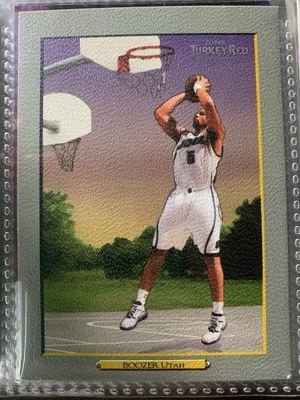 Carlos Boozer Utah Jazz Topps Turkey Red No 17 Basketball Card - Image 1 of 2
