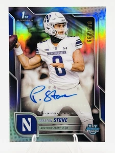 PRESTON STONE RC /299 - 1st REFRACTOR AUTO #BCA-PS - 2025 Bowman Chrome U - Picture 1 of 2