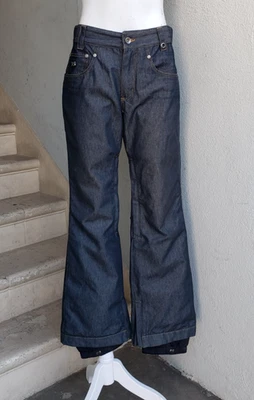 Ripzone X 5 джинсовой ткани лыж доска брюки размер S/P 10,000 мм темно-синий маленький petite - Изображение 1 из 4