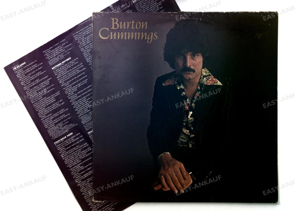 Burton Cummings - Burton Cummings Europe LP 1976 + Innerbag .* - Image 1 of 1