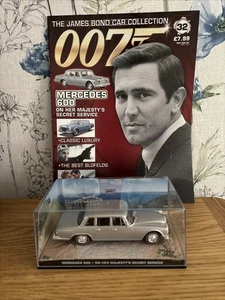 The James Bond Car Collection No 32 Mercedes 600 With Magazine - Picture 1 of 15