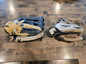 Rawlings Jugend 11,5" & Mizuno Power Close 10" Baseball Handschuhe Mitt (bitte lesen) - Bild 1 von 6