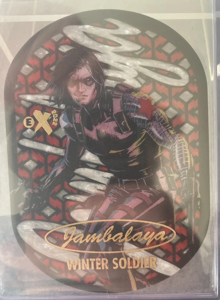 Fleer Ultra Avengers Jambalaya Winter Soldier #22 2022 Foto 1 de 2