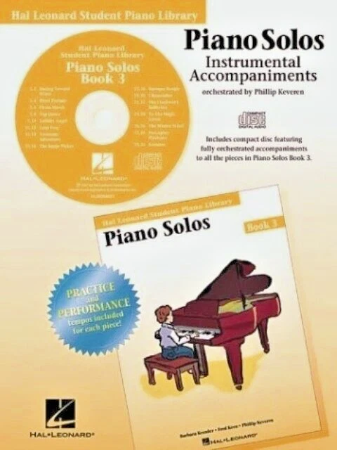 Hal Leonard Student Piano Library - Piano Solos - Book 3  (CD only) - Image 1 of 1