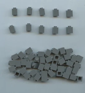 LEGO x 48 Ladrillo Gris Azulado Oscuro 1 x 1 NUEVO 3005 - Imagen 1 de 1