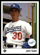 1989 Upper Deck #66 John Tudor Los Angeles Dodgers