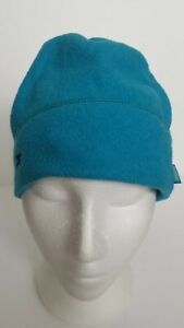 Outdoor Research Hat Beanie Cap Sz L Embroidered OR Logo Seam Details Aqua Blue