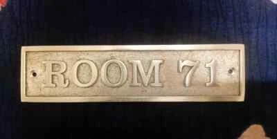 ANY ROOM NUMBER PERSONALIZED PLAQE for Recognition Plaques, Name Plates and sign - Image 1 of 4
