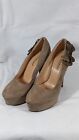 Tulipano Khaki Ladies HighHeel Shoes - Size 37 / UK 4