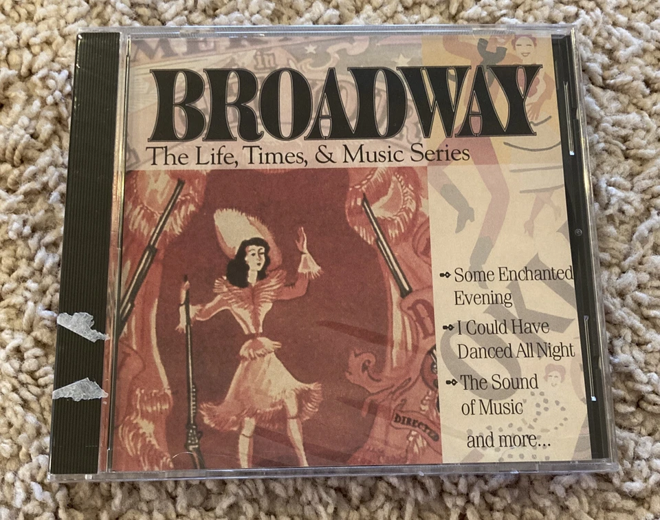 Broadway The Life Times & Music Series CD 1992 Sony Audio 15 Songs See PICS