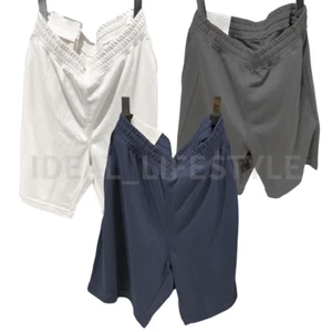 Pantalones Cortos UNIQLO AIRism Algodón Fácil S-4XL Blanco/Gris Oscuro/Azul Marino Hombres 481209 Nuevos con Etiquetas - Imagen 1 de 13