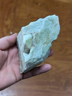 Big 2lb Natural Rough Amazonite Crystal Cluster Specimen - Image 1 of 4