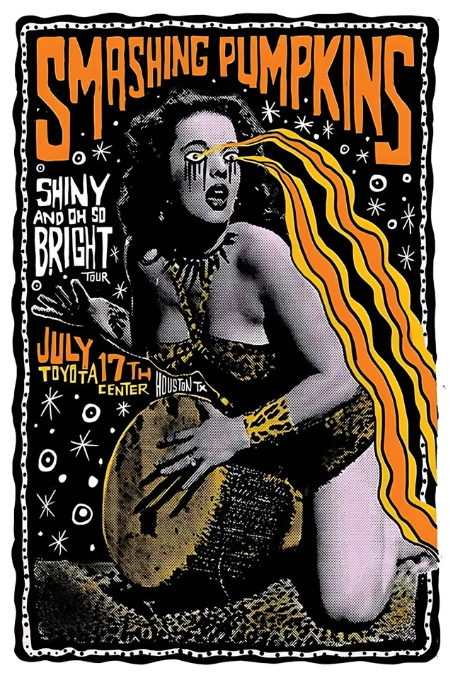 Smashing Pumpkins Poster Wall Art Poster reprint 11x17 PLUS EXTRA FREE POSTER - Image 1 of 1