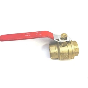 C&C 1-1/ 2" FULL PORT - 600 WOG FEMALE BRRASS BALLS VALVE THREADED  - Picture 1 of 7