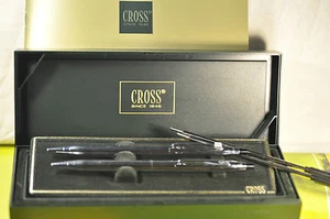 Juegos de bolígrafos cromados y CT "CRUZ" SIGLO c.1988. con caja original - Imagen 1 de 6