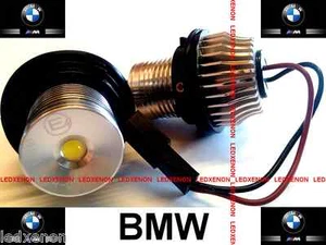 2 LED 10W CREE ANGEL EYES BMW SERIE E39 520D 525D 530D - Imagen 1 de 1