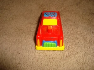 1992 Wendy's Kids Meal Wacky Racer Speed Bumper Truck Bag It 3.5" L x 1.5" T - Imagen 1 de 6