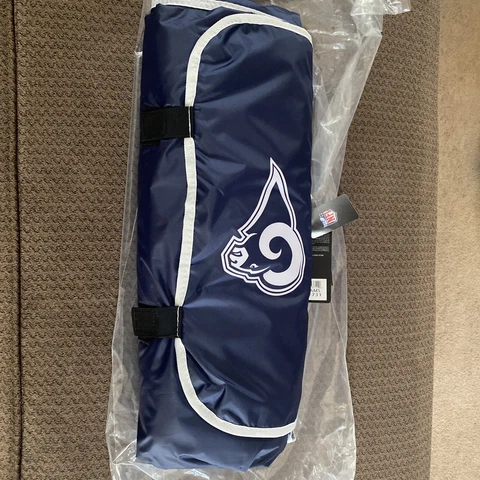 NFL Los Angeles Rams Navy 60'' x 80'' All-Weather XL Outdoor Blanket Cover