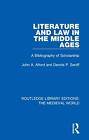 Literature And Law In The Middle Ages: A Biblio, Alford, Seniff..