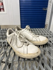 Zapatilla deportiva VEJA Esplar de cuero blanco con cordones para mujer’s 9 - Imagen 1 de 7