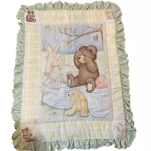 Biancheria da letto e cameretta Carter’s Baby Devore stampa animalier 100% cotone 30”x41” - Foto 1 di 7
