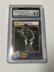 1993 Sports Illustrated for Kids Muhammad Ali CSG 3.5