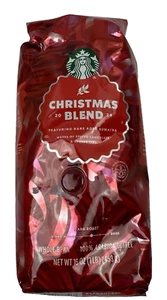 16oz Starbucks 2024 Christmas Blend Whole Bean Coffee Rare Aged Sumatra 4/6/2025 - Picture 1 of 4