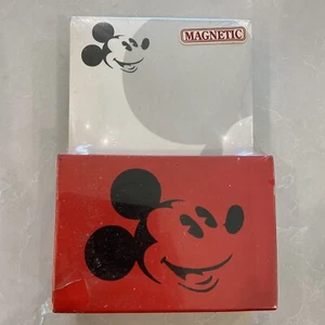 Vintage 1980s MICKEY Mouse Magnetic Box Note Pad 50+Sheets 4" x 6” NOS Sealed - Picture 1 of 5