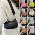 PU Leather Shoulder Bags Solid Color Handbags Fashion Pouch  Women Girls