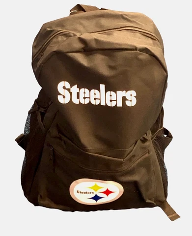 BACK to SCHOOL NFL Licensed Pittsburgh SteelersTwo Strap Backpack FREE SHIPPING! Cover