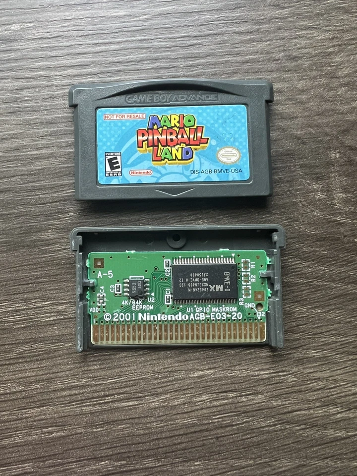 Mario Pinball Land GBA Nintendo Gameboy Advance no para reventa - auténtico Foto 1 de 3
