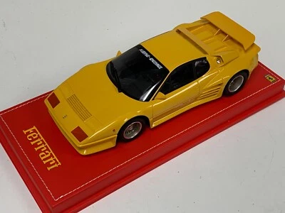 1/18 GT Spirit Ferrari 512 BBi Turbo Koenig Turbo in Yellow  GT702 Leather AB175 - Image 1 of 4