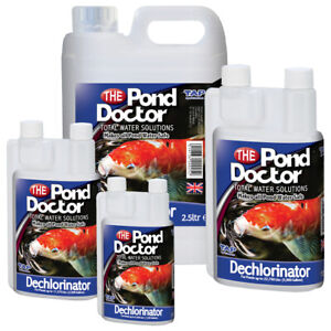 TAP Pond Doctor Dechlorinator Tap Safe Water Treatment Garden Pond Koi Fish Carp