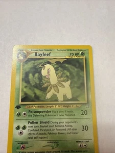 Bayleef 28/111 1st Edition 2000 Neo Genesis Pokémon Card Game Tcg - Picture 1 of 1