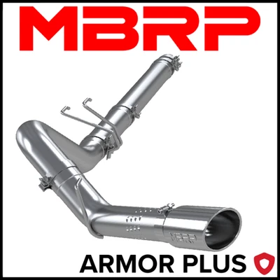 MBRP Armor Plus DPF-Back Exhaust System 08-10 Ford F250 F350 F450 Super Duty 6.4 - Image 1 of 2
