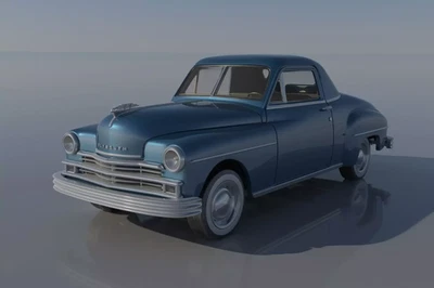 1/25th resin 3d printed 40 Plymouth Business Coupe by Bezrodny - Image 1 of 4