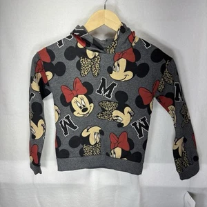 Disney Minnie  Mouse Hoodie Youth Size 6 Super Super Cute - Picture 1 of 6