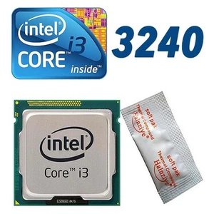 CPU Processor Desktop Intel Core I3 3240 LGA 1155 Dual Core 3,4 GHZ Bulk - Picture 1 of 1