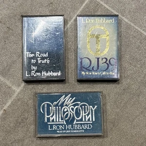 Vintage L Ron Hubbard Cassette Tapes The Proof The Road To Truth 1983 Rare ! - Picture 1 of 1