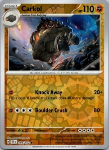 Carkol Reverse Holo Common SV05: Temporal Forces 094/162 NM - Picture 1 of 2