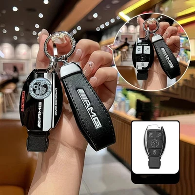 Key Fob Case Cover Shell for Mercedes-Benz A B C E GLB CLE GLC CLS C E S Vito - Image 1 of 3