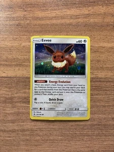 Pokémon Sun & Moon Eevee #101 Cosmos Holo LP 2017 - Imagen 1 de 2